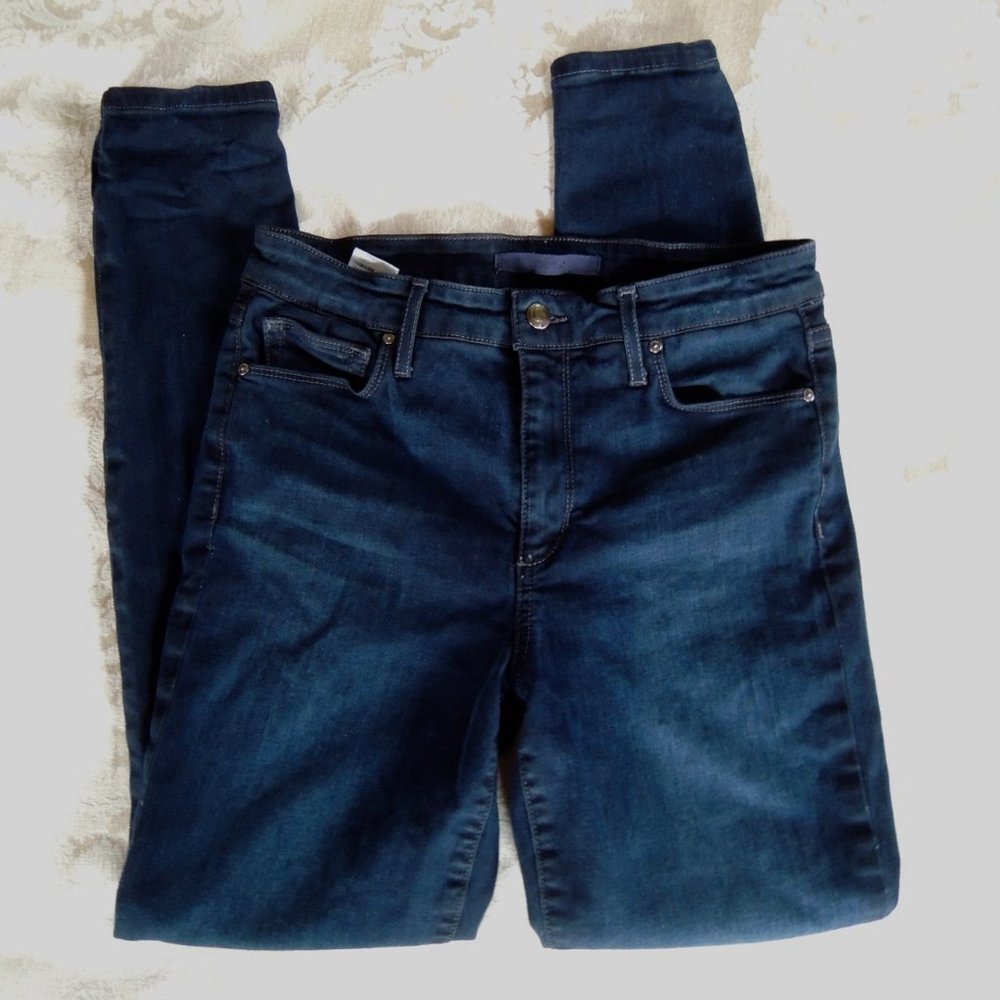 Joe's Jeans Elaine High Rise Skinny Dark Wash Ankle Jeans 28